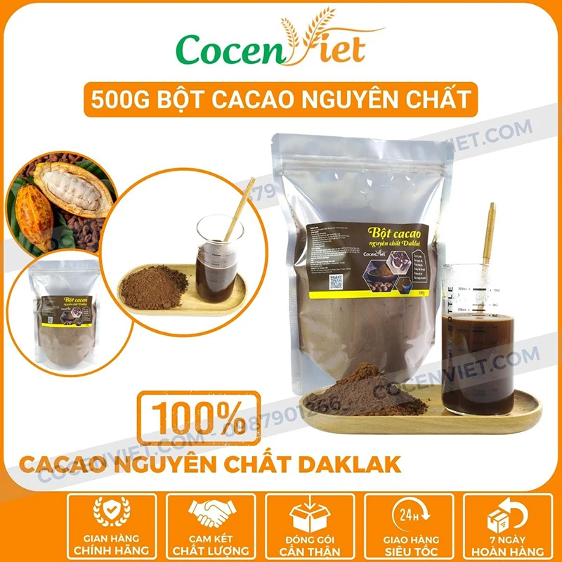 bột cacao nguyên chất bột cacao